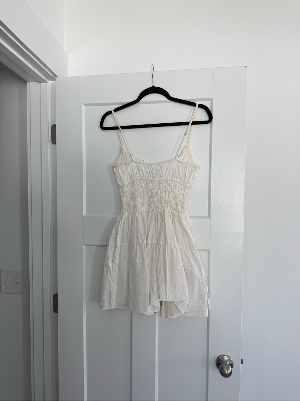 Ciao Lucia White Smocked Mini Sundress - Picture 5 of 7